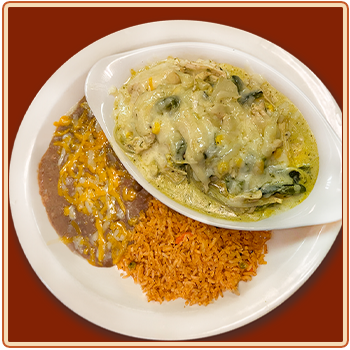 Pechuga y Rajas Poblanas